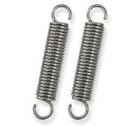 GUNGY Ressort de Traction 80mm Ressorts de Tension avec Crochets Ressorts en Acier Inoxydable Diamètre du Fil 2,2mm Diamètre Extérieur 15mm Force 11,8KG 2 Pièces
