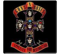 Guns N' Roses Aimant Appetite For Destruction 7,2 x 7,2 cm Blanc G