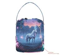 GuoChe Sac de rangement magique en cristal avec trous pour crochet et tricot