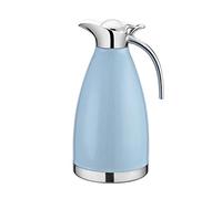 GUOCU Pichet Isotherme Cafetière Isotherme en Acier Inoxydable Thermos café - Double Usage Chaud et Froid,Bleu,2 L（24 Hours Insulation）