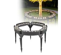 GUODDM Anneau Lumineux LED pour Arbres, 12 W, À Piquer Au Sol, Projecteur LED 220 V, Étanche IP65, Couleur Vive(White Light,6pcs)