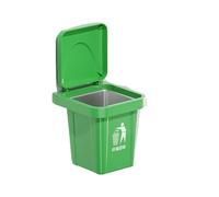 GUODDM Cendrier Extérieur avec Couvercle, Poubelle À Cigarettes Murale, Boîte À Fumer De Bureau avec Panneau De Cigarettes for L'élimination des Mégots De Cigarettes(1PCS Green)