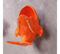 GUODDM Cendriers Muraux en Céramique, Motif Crabe Et Baleine, Structure en Fer, Installation sans Perçage, Sécurité pour Toilettes Intérieures Et Extérieures, Idéal Restauration Et La Maison(C)