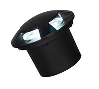 GUODDM Éclairage Paysager LED Encastrable Au Sol, Luminaire LED pour Marches Extérieures, Spots De Sol LED Encastrés AC85-265V À Émission Latérale sans Éblouissement(Yellow Light,12W)