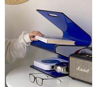 GUODDM Étagère Géométrique, Organiseur De Bureau pour Le Bureau Et La Maison, Solution De Rangement Autoportante pour Le Salon, La Chambre Et Les Espaces De Lecture(Blue)