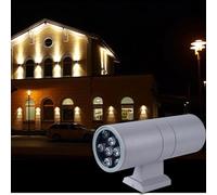 GUODDM Projecteur LED À Faisceau Étroit, Éclairage Paysager Longue Portée AC111-240 V, Éclairage D'extérieur Enterré Étanche IP65, Portée D'irradiation 100 M(Warm White Light,18w)