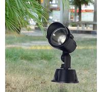 GUODDM Projecteur LED Extérieur, Projecteur COB pour Pelouse, Éclairage Rond pour Arbres, Spots Encastrés 220 V pour Hôtels, Intérieurs, Cours, Jardins, Parcs, Éclairage De Drapeaux(30W)