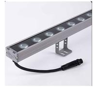 GUODDM Spot LED Linéaire Rectangulaire Encastré pour Extérieur, Lampe De Jardin Enterrée, Étanche IP65, Éclairage De Couloir Et D'escalier(Warm White,AC220V(36W))