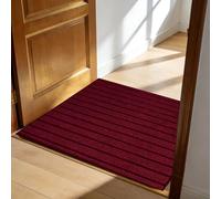 GUOLIXIA Paillasson Attrape Poussière 70 x 95 cm Interieur et Extérieur Antidérapant Absorbant Tapis Entree Interieur Absorbant Lavable en Machine Chambre, Cuisine, Couloir, Rouge