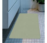 GUOLIXIA Tapis de Bain Diatomite Antidérapant 70 x 95 cm Super Absorbant Tapis de Bain Antidérapant Facile à Nettoyer pour La Salle de Douche, Baignoire Ou comme, Vert