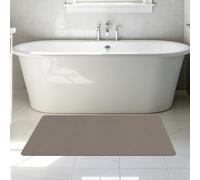 GUOLIXIA Tapis de Bain en Pierre 70 x 95 cm Fort Pouvoir Absorbant Diatomite Stone Bath Mat Décoratif Lavabl pour Salle de Bain, Douche, Baignoire, Brun