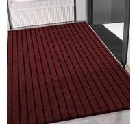 GUOLIXIA Tapis de Porte Paillasson 70 x 95 cm Interieur et Extérieur Antidérapant Absorbant Tapis de Sol Antidérapant Lavable en Machine Chambre, Cuisine, Couloir, Rouge