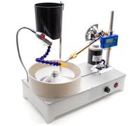 guoyjmm Machine à Facetter et à Polir Les Pierres Précieuses, 120 W, Vitesse de Rotation Réglable de 0 à 2 800 TR/Min, pour Couteaux, Sceaux, Bijoux, Verre et Pierres Précieuses