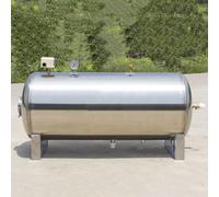 guoyjmm Surpresseur Réservoir sous Pression d'eau d'acier Inoxydable de Ménage, Alimentation en Eau Automatique du sous-Sol - Capacité 100 160 200L, Kit D'installation Complet,200L/52.8Gal