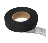 GUOYOU Ourlet Thermocollant 60 mètre 30 mm Bande Thermocollante Ourlet Lavable Ourlet Facile sans Couture Autocollant Thermocollant Couture Rideau Pantalon Robe Jean Bande Transparente Tissu (Noir)