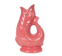 Gurgly Iconique Corail Glug Jug Grand 28 cm 1,4 L - Pichet à Eau de Poisson, Vase à Poisson Décoratif, Ornement, Carafe