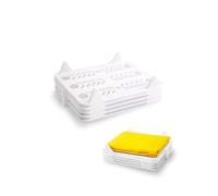 Gurlideo Lot de 10 organiseurs de t-shirts, chemises empilables et pliables, pratiques pour les enfants et les adultes pour plier les vêtements dans la chambre à coucher pour pantalons, shorts