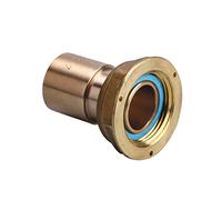 Gurtner - Raccord gaz naturel - 1 Raccord 2 pièces compteur gaz à braser - NF - écrou 6/20 - cuivre Ø28 -