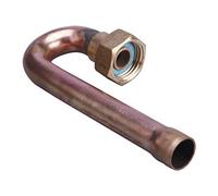 Gurtner - Raccord gaz naturel - Raccord coudé joint plat GAZ Naturel à braser 180° JPG - G1/2" Cuivre Ø14