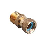 Gurtner - Raccord gaz naturel - Raccord Gaz Naturel droit femelle G 1/2" (15/21) et mâle conique R 1/2" (15/21) - NF - Gurtner