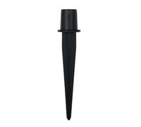 Gurtt Lot de 10 piquets de Rechange en métal, 13,5 cm, en Alliage d'aluminium, pour éclairage de Chemin et paysager.