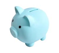 Gusengo Tirelire Mignon - Tirelire À Casser, Tirelire Cochon À Casser, Tirelire De Forme Mignonne De Grande Capacité, Souvenir Ou Une Tirelire pour Enfants Adulte Bleu