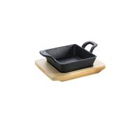 Gusseisen-Minipfanne 14x14cm pour Tous Types Avec Induction - Robuste