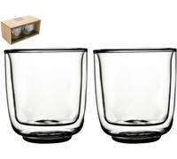 Gusta Fika Dubbelwandig Glas 250ml set 2 stuks