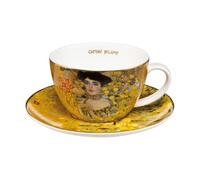 Gustav Klimt Goebel Artis Or dele Bloch-Bauer 66-532-02-1 Tasse à thé en porcelaine fine Hauteur 6,5 cm 0,25 l