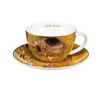 Gustav Klimt Goebel Artis Or er Kuss Tasse à thé Multicolore