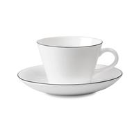 Gustavsbergs Porslinsfabrik Ensemble tasse à café Nature cône Tasse à café + soucoupe
