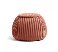 Gutekissen® Pouf Montessori pour enfant « Gland » - Confortable - Coussin d'assise pour chambre d'enfant (Ø 50 cm) (frais)