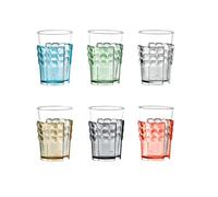 Guzzini 19970052 Set DE 6 Porte-GOBELETS Tiffany, N/C, Transparent