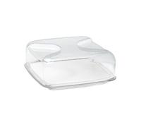 Guzzini - Cloche À Fromage Carrée 25.5cm Transparent - 27000000