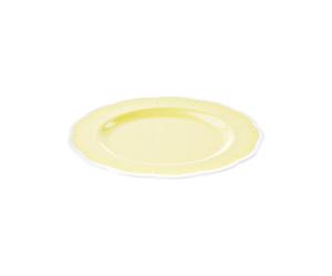 Guzzini - Assiette plate en mélamine Flora 'Table Decor' (Jaune Poudre)