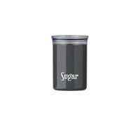 Guzzini - Bocal ovale fraîcheur avec inscription « Sugar » - noir carbone - 12,5 x 9,5 x H 19 cm - 1000 cc - 274102209