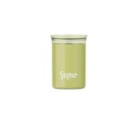 Guzzini - Bocal ovale fraîcheur avec inscription « Sugar » - Vert Avocat - 12,5 x 9,5 x H 19 cm - 1000 cc - 274102253
