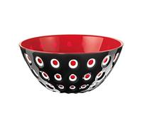 Guzzini, Bol Ø20 'Le Murrine', Ø20 x h9 cm, Noir/Blanc/Rouge