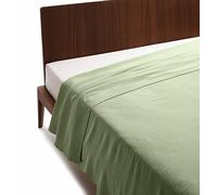 GUZZINI Classic - Couvre Lit 2 Personnes 260x260 Coton 100% Certifié OekoTex, Dessus de Lits et Couvre-Lits pour Lit Double, Dessus de Lit Couverture pour Toute Saison, Édredon Respirant Douce Légère