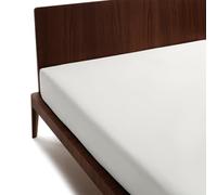 GUZZINI Classic - Drap Housse 175x200 Coton Percalle 100% Certifié OekoTex Frais Respirant, Surmatelas 2 Personnes 1 Pièce, Draps Housses Protège Matelas Haut 30cm et Angles Élastiques, Dessus de Lits