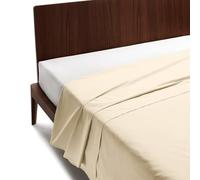 GUZZINI Classic - Drap Plat 1 Personne 160x280 en 100% Coton Percalle Certifié OekoTex Frais et Respirant, Draps Housses Dessus de Lits pour Linge de Lit et Literie, Drap Housse Douce et Durable