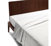 GUZZINI Classic - Drap Plat 2 Personnes 240x280 en 100% Coton Percalle Certifié OekoTex Frais et Respirant, Draps Housses Dessus de Lits pour Linge de Lit, Drap Housse Douce et Durable pour Lit Double
