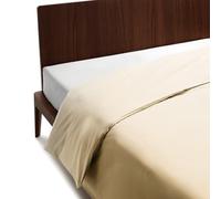 GUZZINI Classic - Housse de Couette 200x200 Coton 100% Percalle Certifié OekoTex Frais et Respirant, Sac Couette Lestée avec Rabat de 40 cm, Couverture Lestée Housses de Couettes pour Linge de Lit