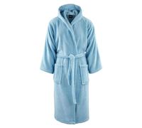 GUZZINI Classic - Peignoir pour femmes, en flanelle et en coton éponge, 100% écologique