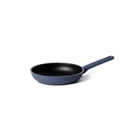 Guzzini - Cook&Color, Poêle 24 cm en Aluminium Forgé avec Revêtement céramique et Manche ergonomique - bleu marine - 096895210
