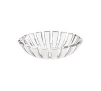 GUZZINI - Corbeille "Dolcevita" , Bio-Based Plastic, Mother of pearl, 25x25xh6,5, Blanc