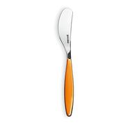 Guzzini, Couteau Tartineur Bicolore, 16 cm, Orange transparent