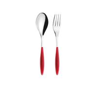 Rouge transparent COUVERTS DE SERVICE "FEELING"
