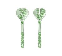 Guzzini - Couverts Salade en mélamine Josephine, 'Table Decor' (Vert Poudre)