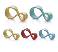 Guzzini - Eco-Kitchen, Infinite, Lot de 5 Clips en Plastique recyclé - Multicolore - 19610052